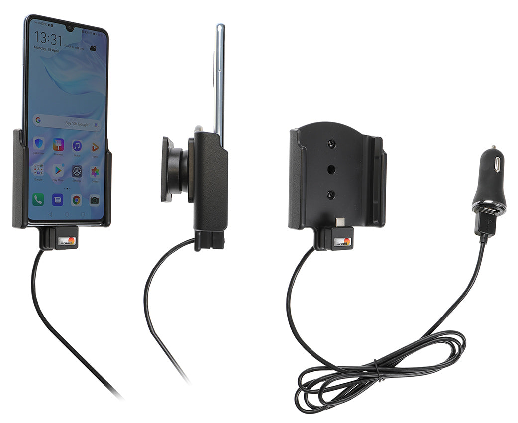 721120 - Aktív tartó USB-kábellel és szivargyújtó adapterrel