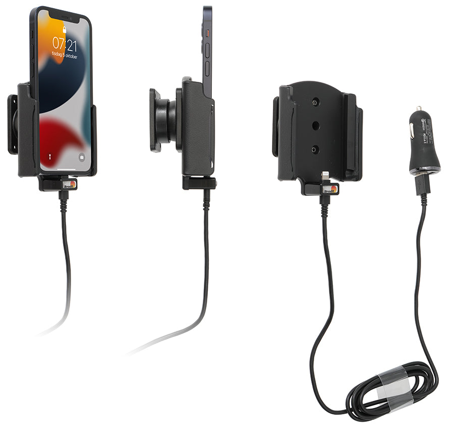 721275 - Aktív tartó USB-kábellel és szivargyújtó adapterrel