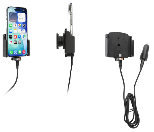 721457 - Aktív tartó USB-kábellel és szivargyújtó adapterrel