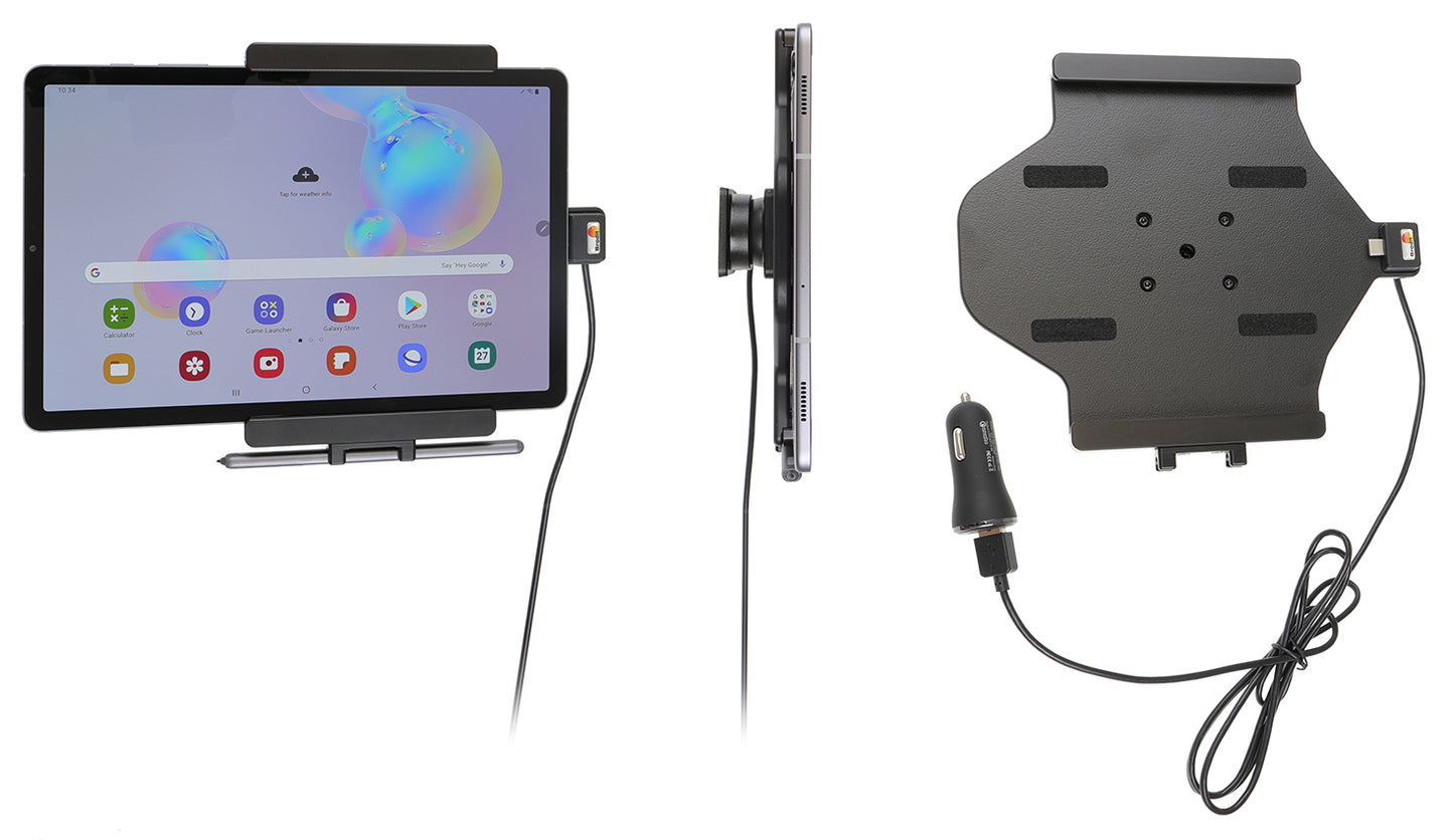 721166 - Aktív tartó USB-kábellel és szivargyújtó adapterrel