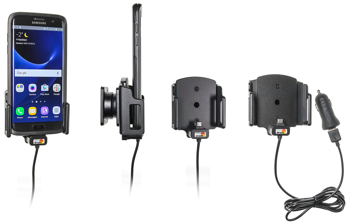 521622 - Aktív tartó USB-kábellel és szivargyújtó adapterrel