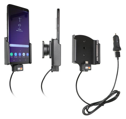 721039 - Aktív tartó USB-kábellel és szivargyújtó adapterrel
