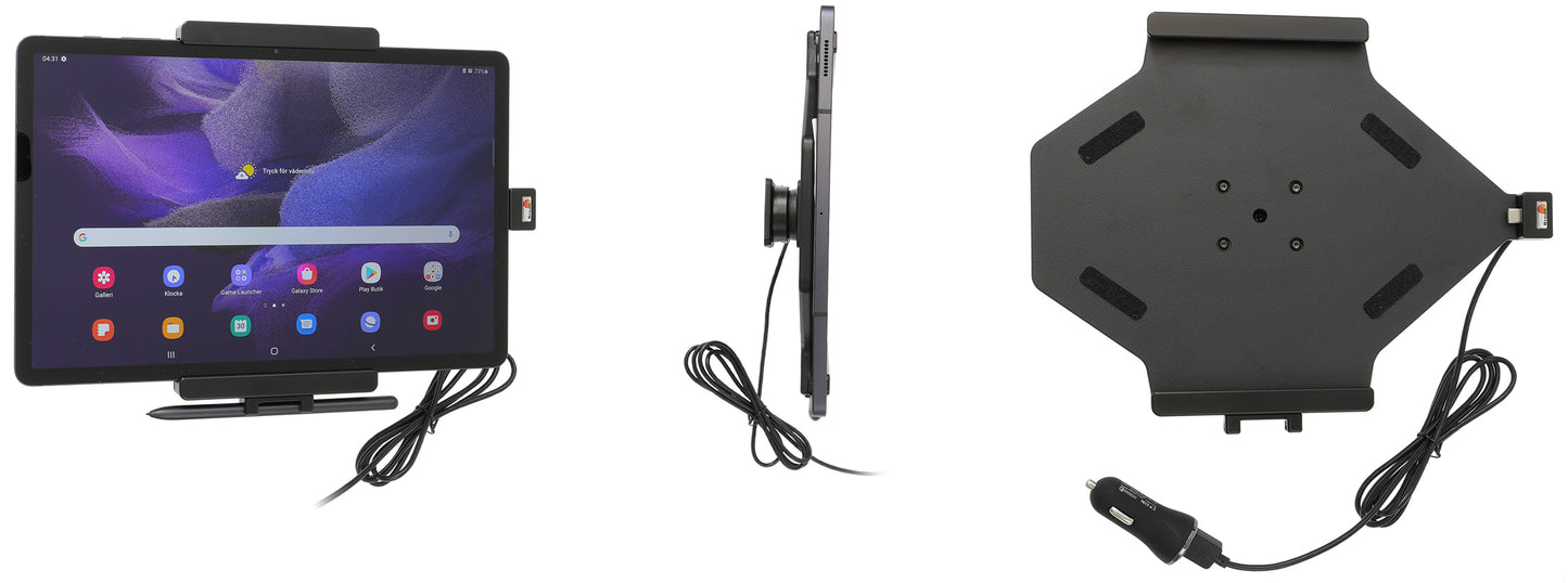 721182 - Aktív tartó USB-kábellel és szivargyújtó adapterrel