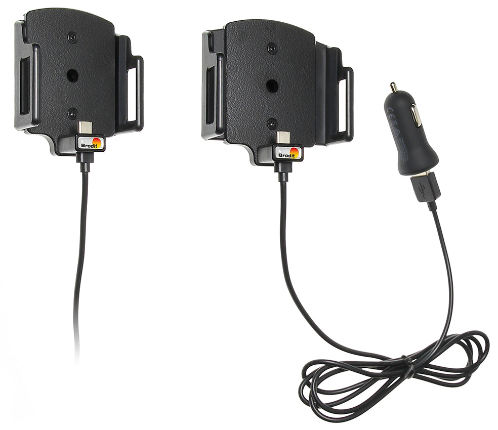 521842 - Aktív tartó USB-kábellel és szivargyújtó adapterrel