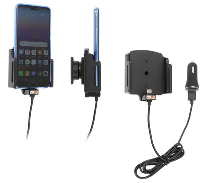 721203 - Aktív tartó USB-kábellel és szivargyújtó adapterrel