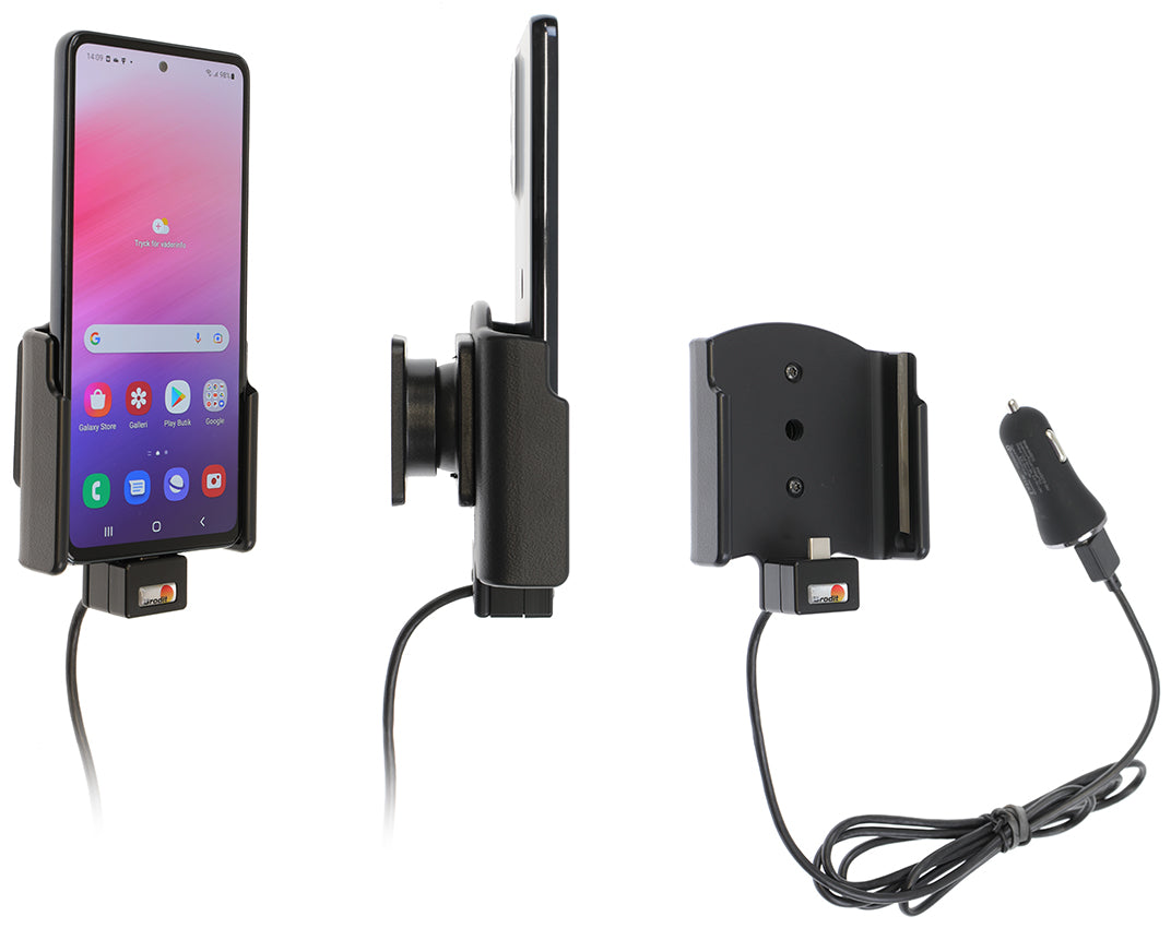 721309 - Aktív tartó USB-kábellel és szivargyújtó adapterrel
