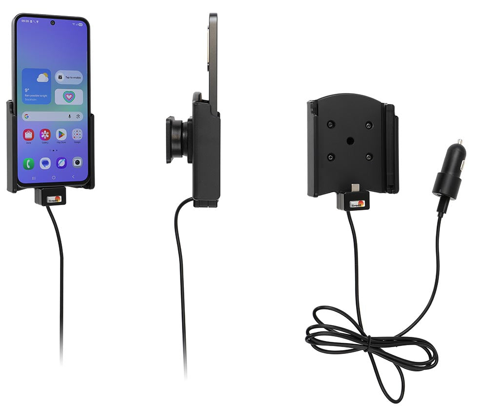721459 - Aktív tartó USB-kábellel és szivargyújtó adapterrel