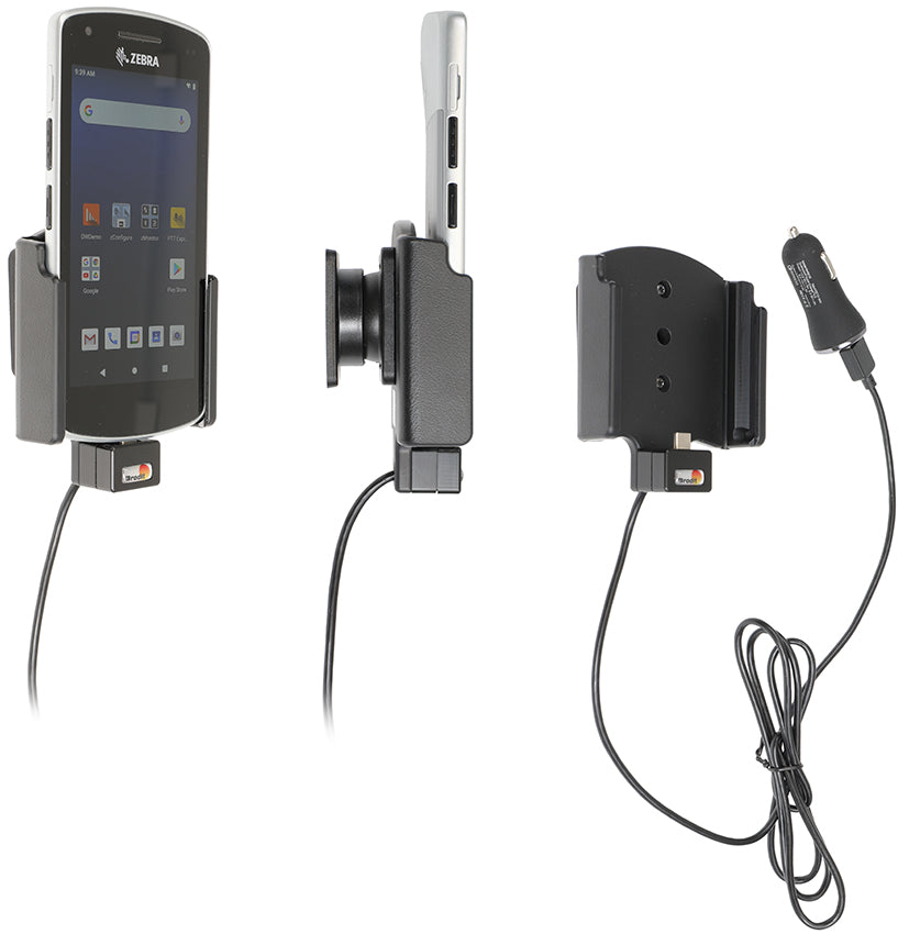 721251 - Aktív tartó USB-kábellel és szivargyújtó adapterrel