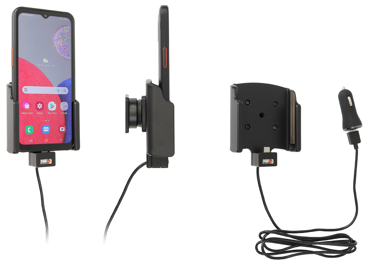 721313 - Aktív tartó USB-kábellel és szivargyújtó adapterrel