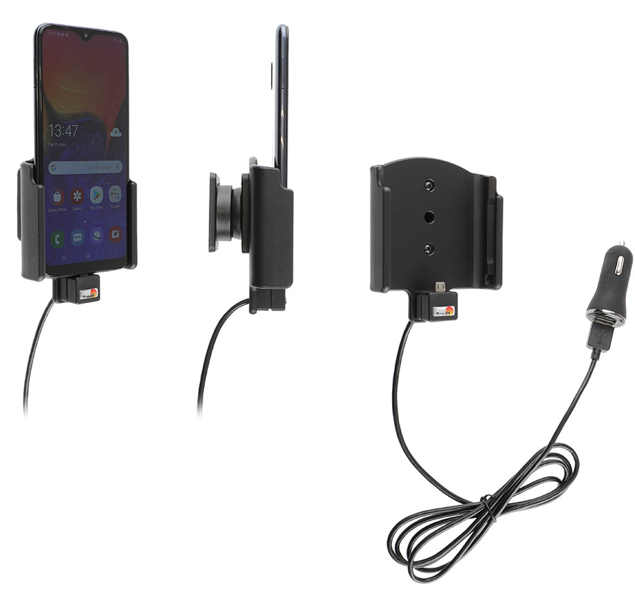 721139 - Aktív tartó USB-kábellel és szivargyújtó adapterrel