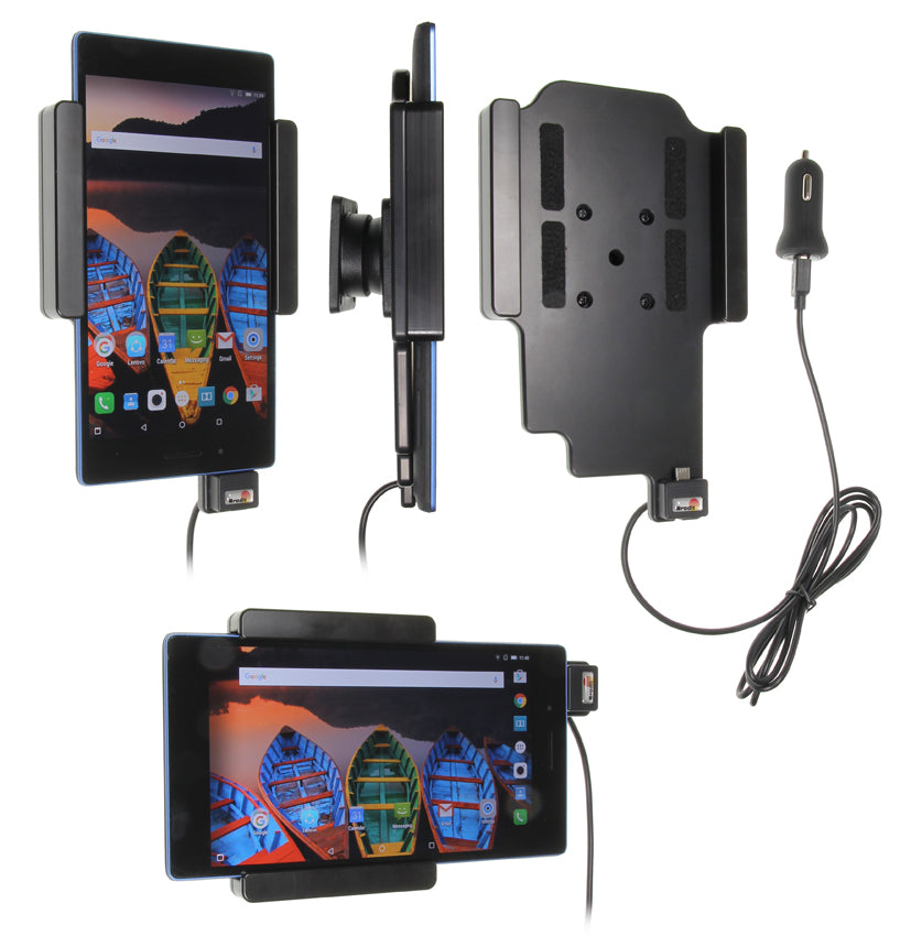 521938 - Aktív tartó USB-kábellel és szivargyújtó adapterrel