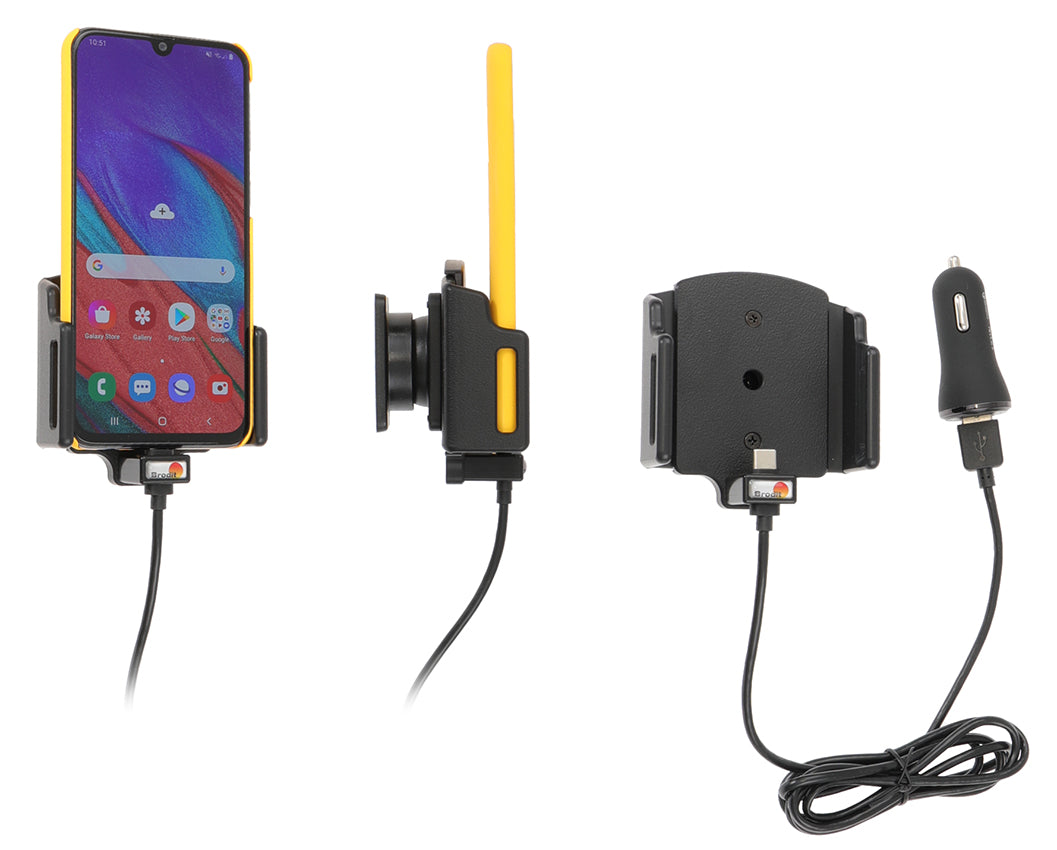 721202 - Aktív tartó USB-kábellel és szivargyújtó adapterrel