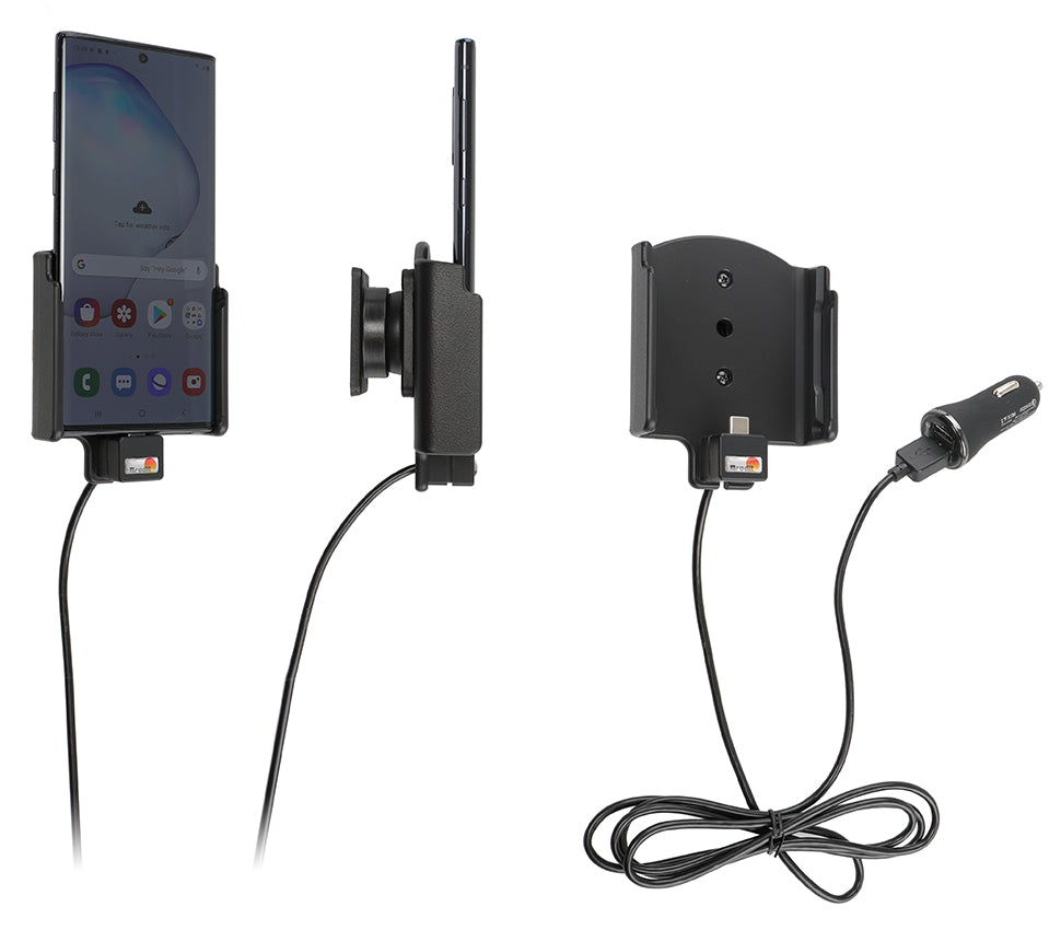 721155 - Aktív tartó USB-kábellel és szivargyújtó adapterrel