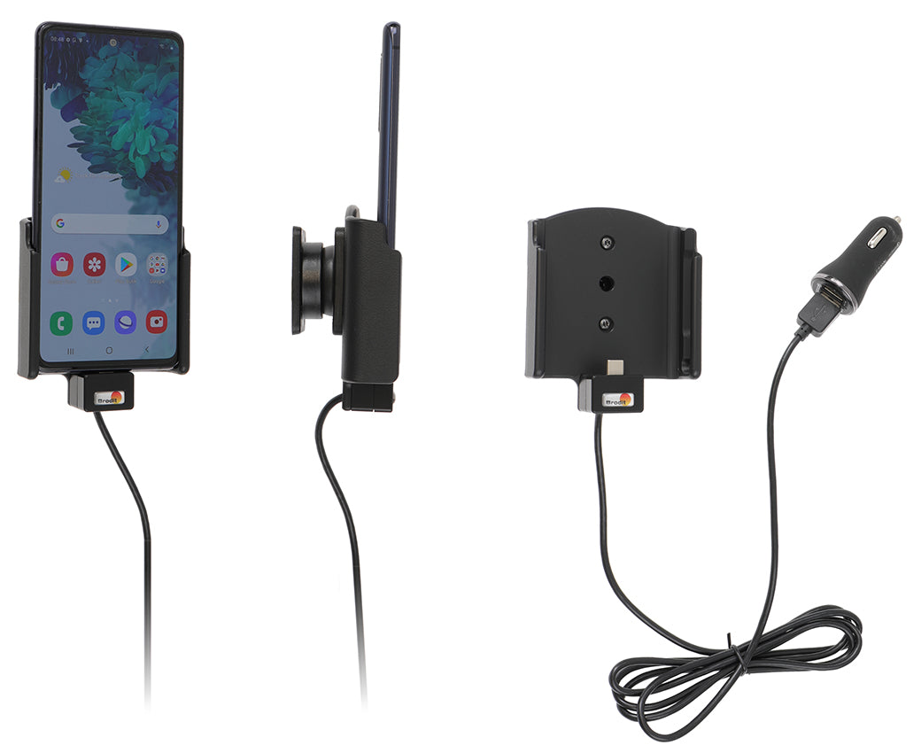 721240 - Aktív tartó USB-kábellel és szivargyújtó adapterrel