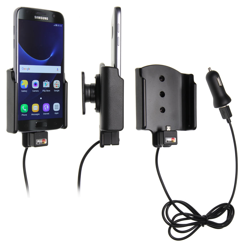 521863 - Aktív tartó USB-kábellel és szivargyújtó adapterrel