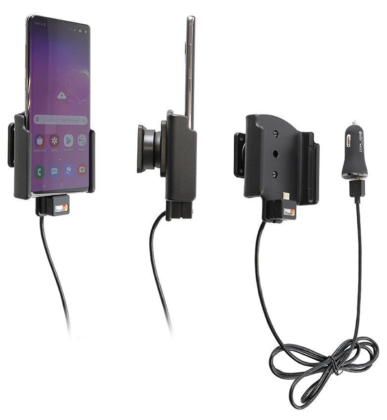 721116 - Aktív tartó USB-kábellel és szivargyújtó adapterrel