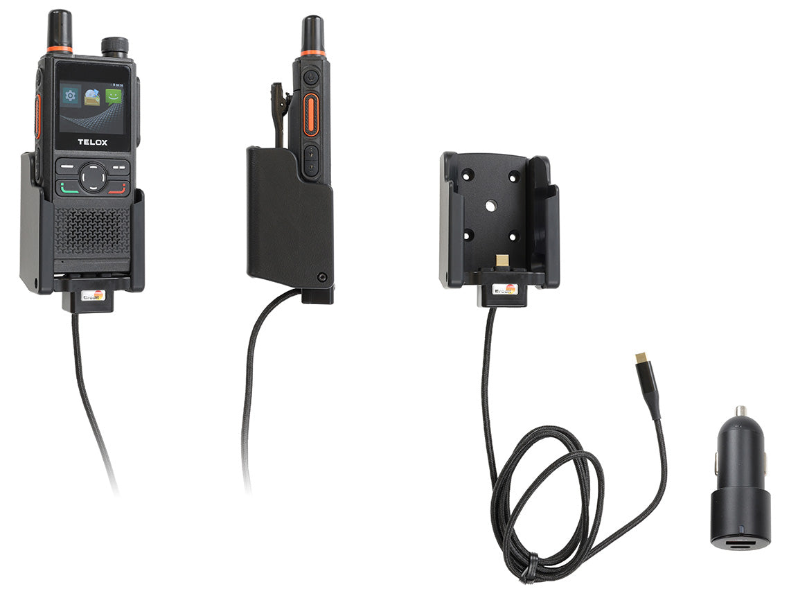 721493 - Aktív tartó USB-kábellel és szivargyújtó adapterrel