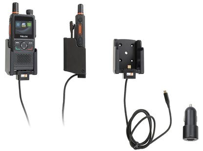 721493 - Aktív tartó USB-kábellel és szivargyújtó adapterrel