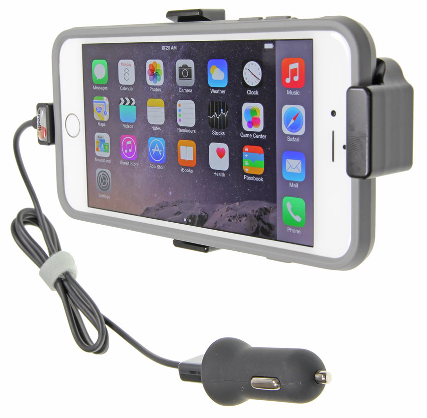 521663 - Aktív tartó USB-kábellel és szivargyújtó adapterrel