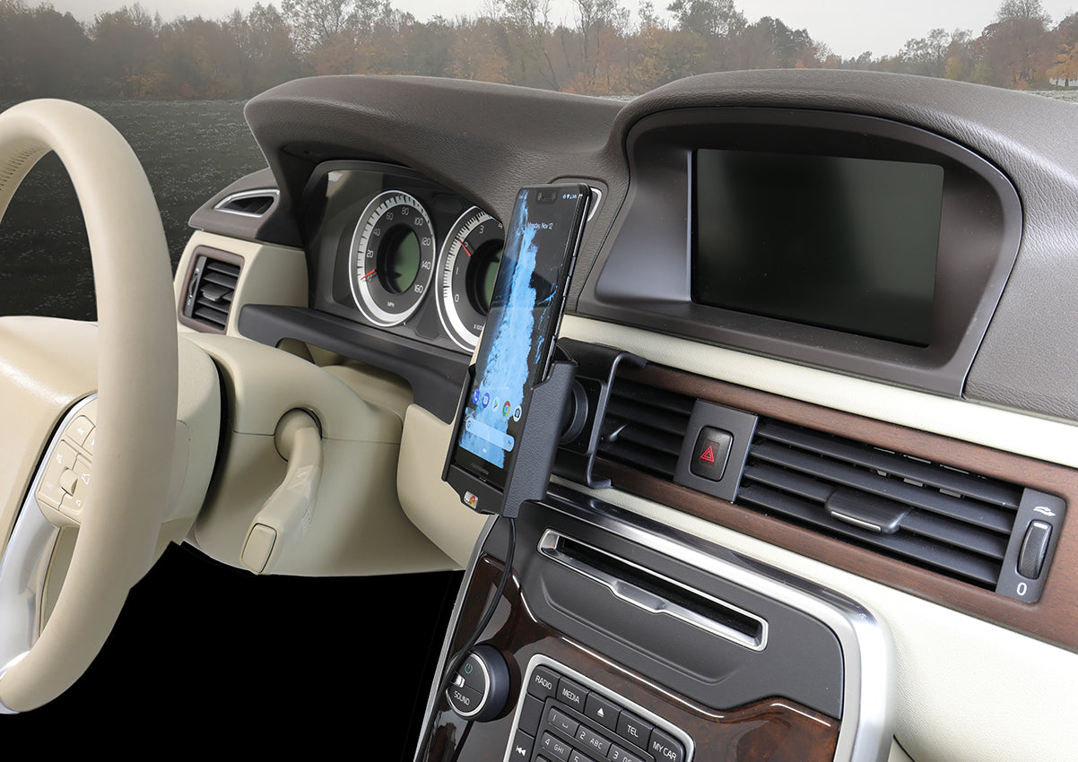 721089 - Aktív tartó USB-kábellel és szivargyújtó adapterrel