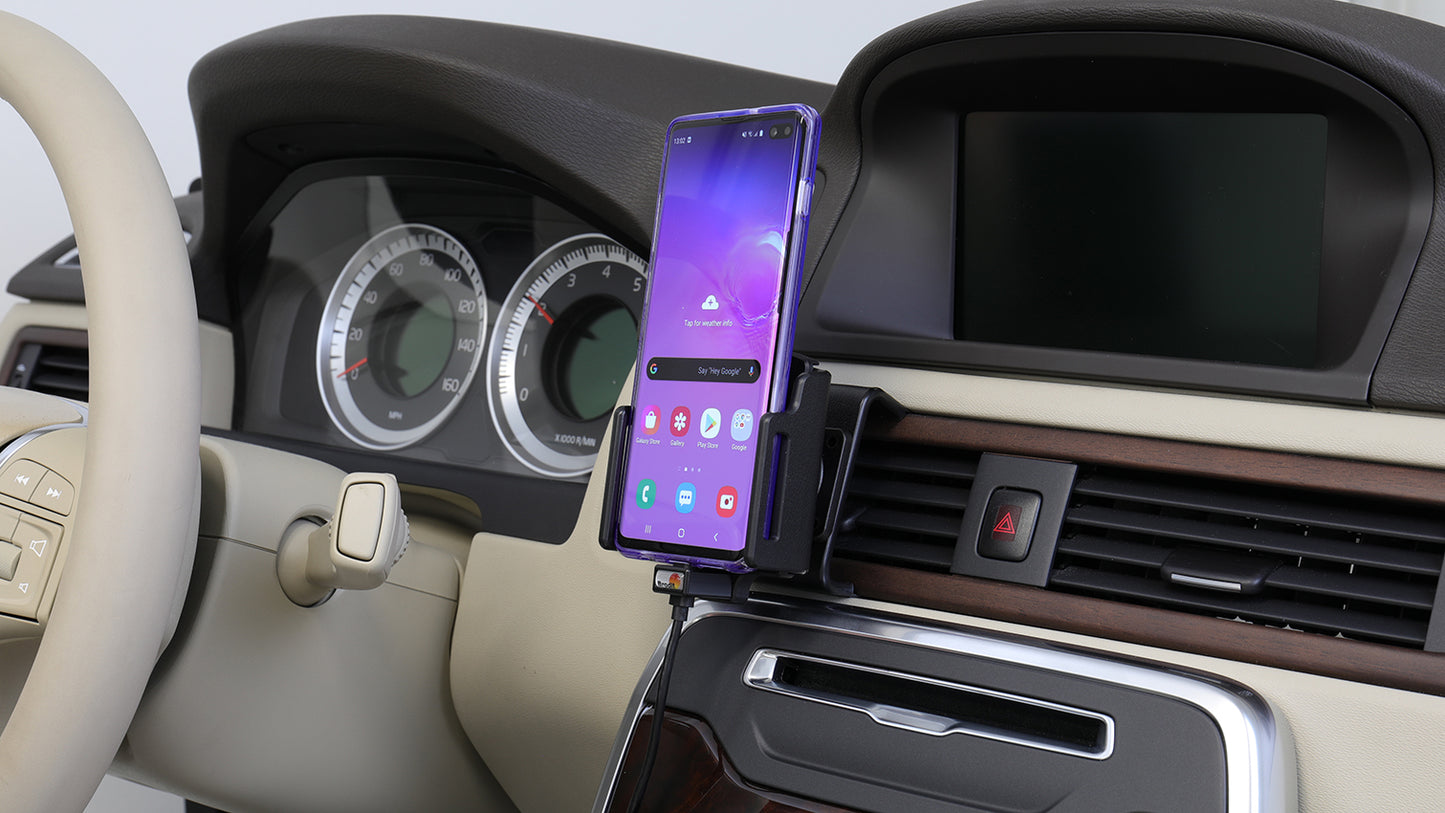 721204 - Aktív tartó USB-kábellel és szivargyújtó adapterrel