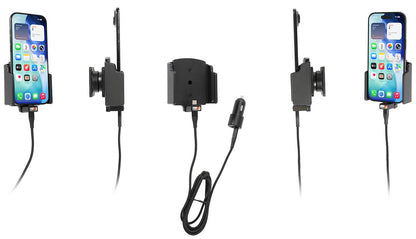 721457 - Aktív tartó USB-kábellel és szivargyújtó adapterrel