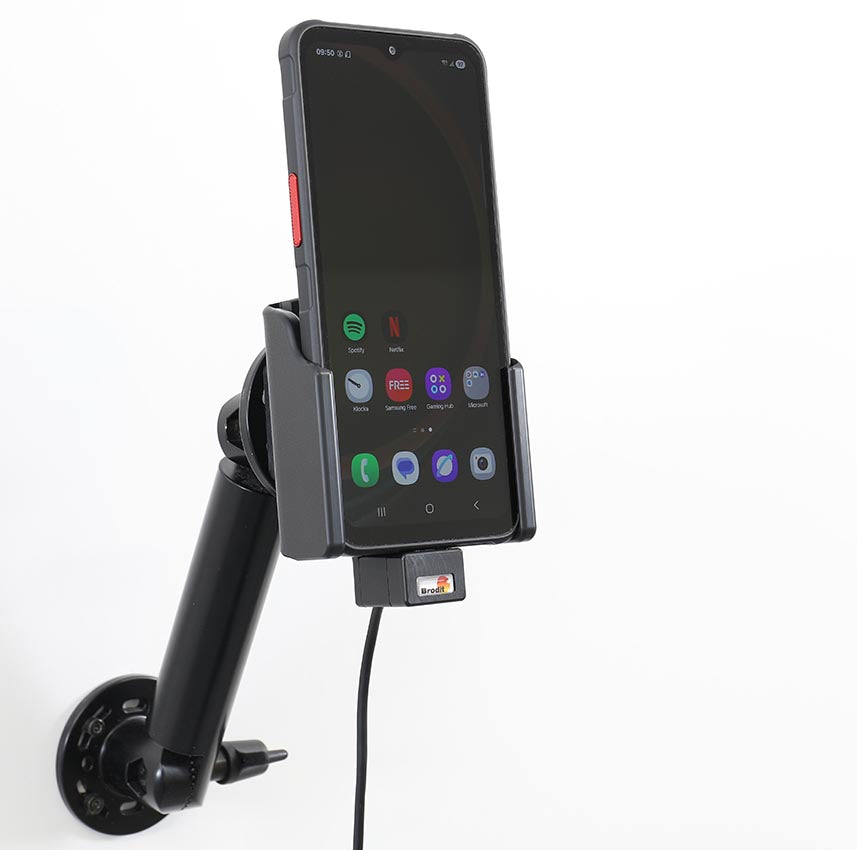 721443 - Aktív tartó USB-kábellel és szivargyújtó adapterrel