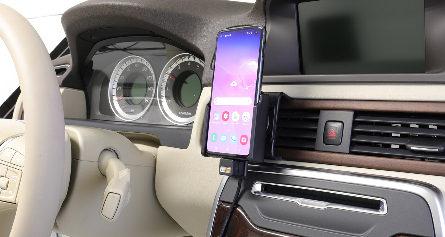 721117 - Aktív tartó USB-kábellel és szivargyújtó adapterrel