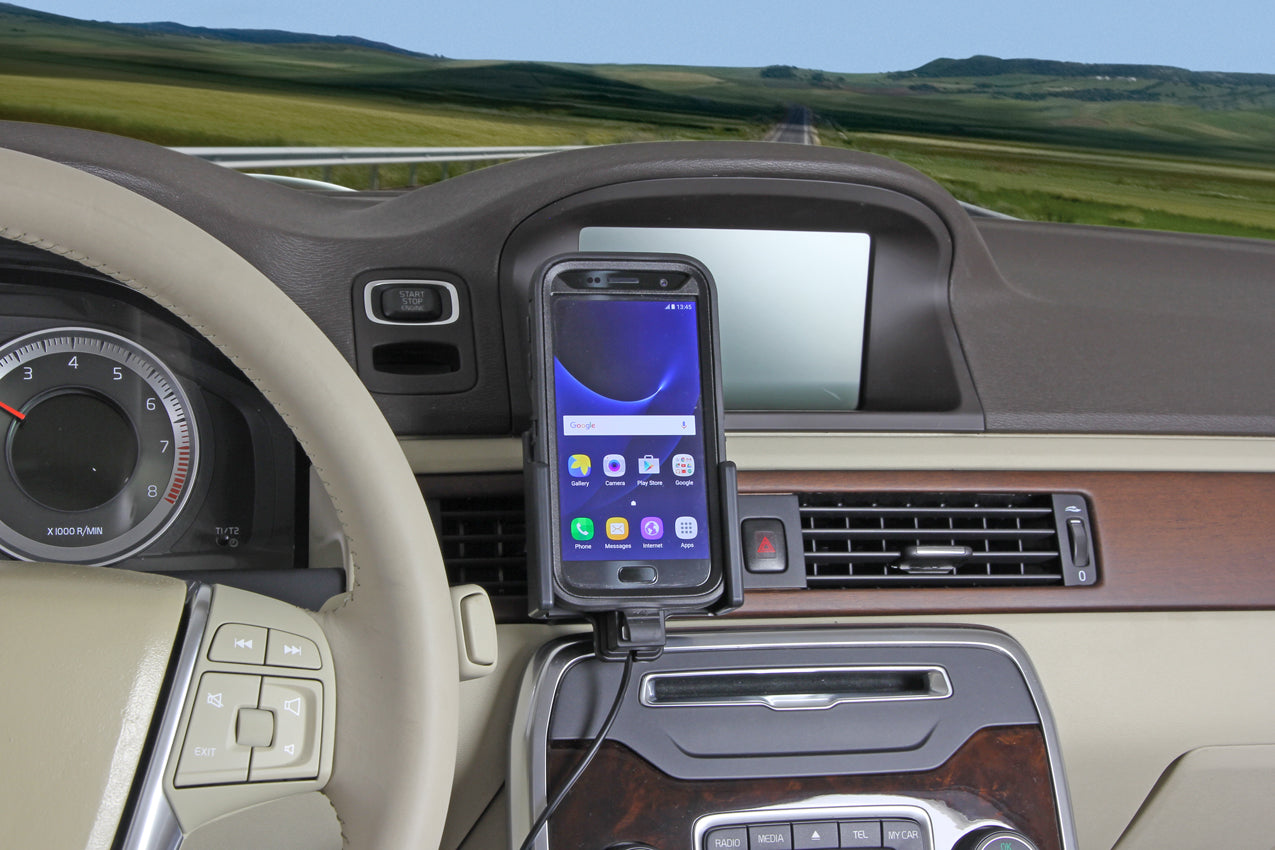 521891 - Aktív tartó USB-kábellel és szivargyújtó adapterrel