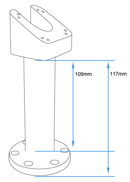 215818 - Pedestal Mount - Állványos rögzítő