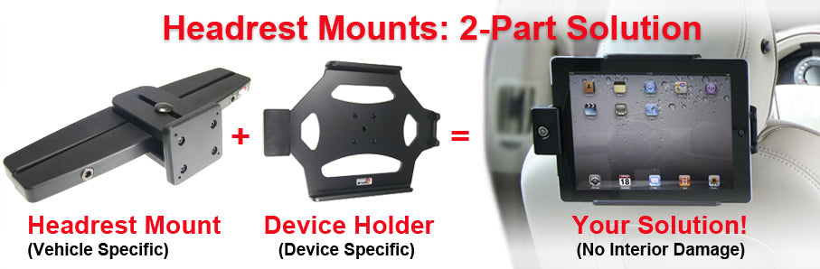 811070 - Headrest mount - Fejtámla tartó