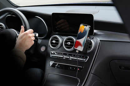 721276 - Aktív tartó USB-kábellel és szivargyújtó adapterrel