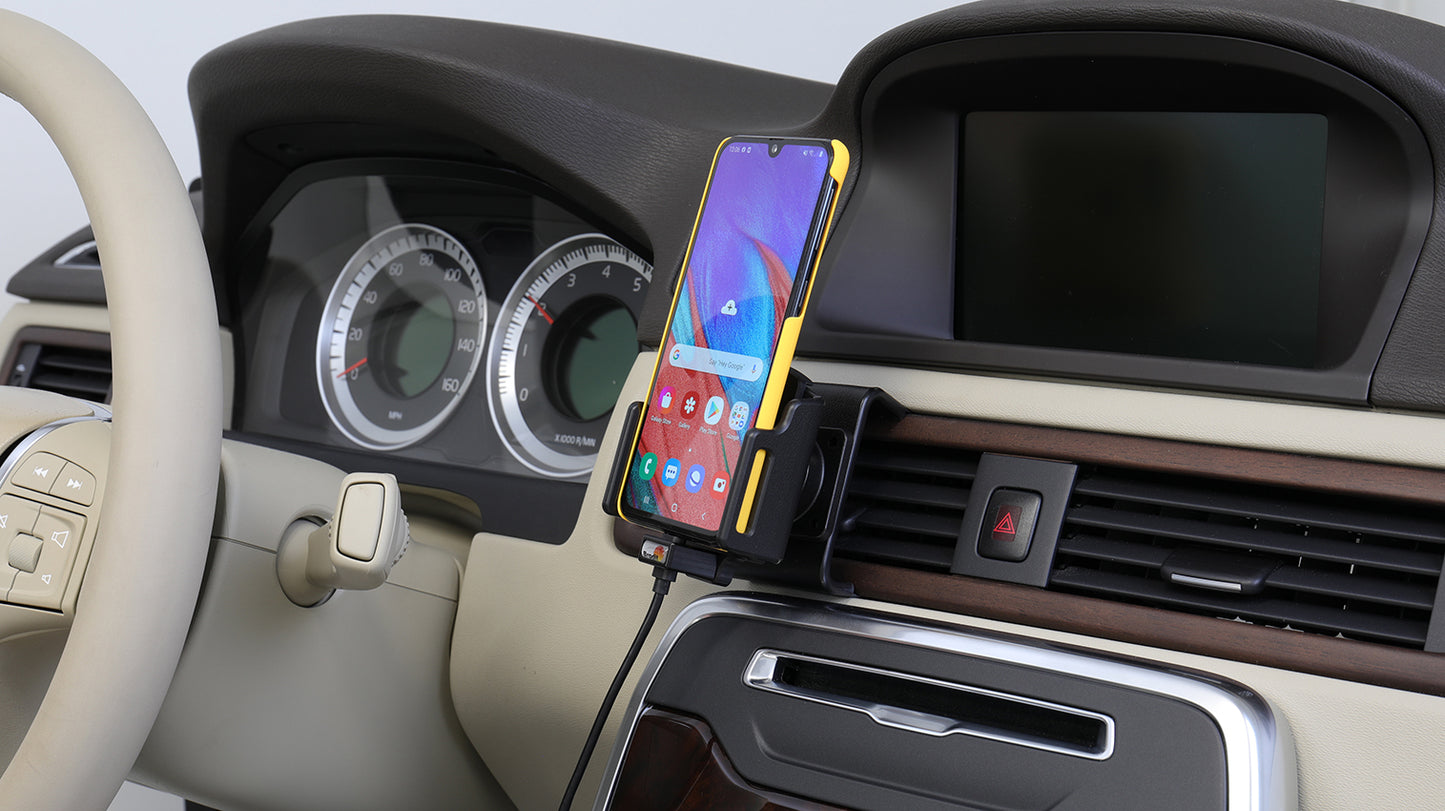 721202 - Aktív tartó USB-kábellel és szivargyújtó adapterrel