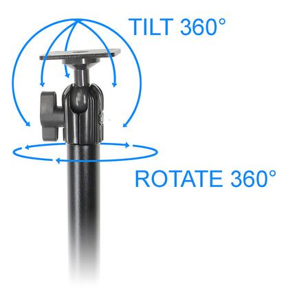 202014 - Standard Pedestal Mount, Standard Állványos rögzítő