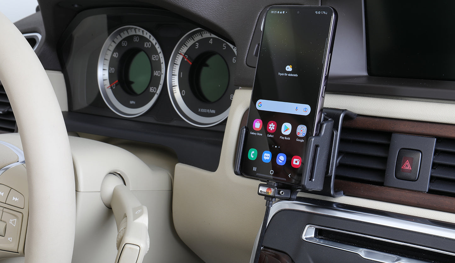 721298 - Aktív tartó USB-kábellel és szivargyújtó adapterrel