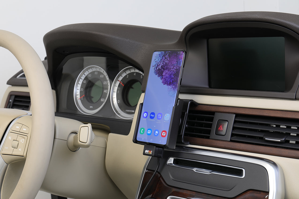 721191 - Aktív tartó USB-kábellel és szivargyújtó adapterrel