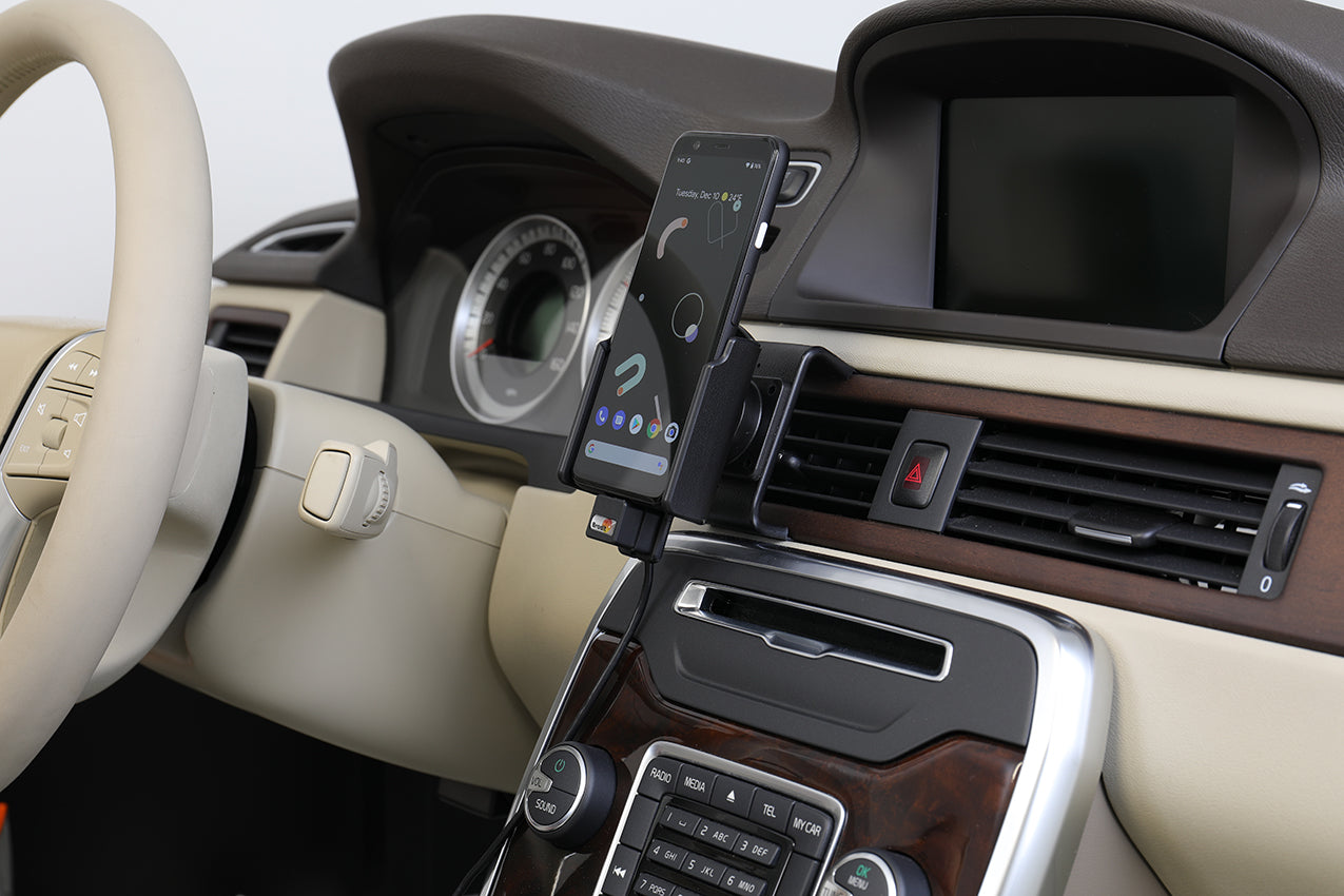 721176 - Aktív tartó USB-kábellel és szivargyújtó adapterrel