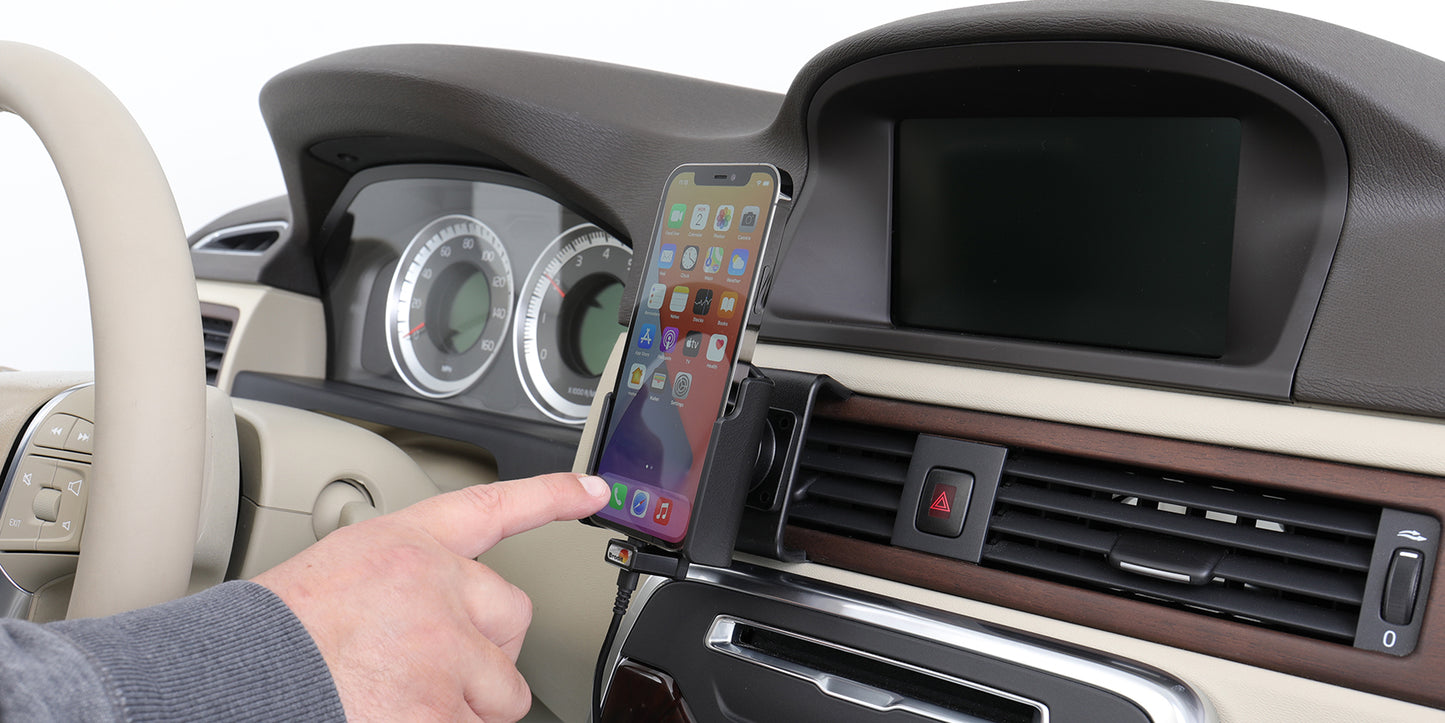 721235 - Aktív tartó USB-kábellel és szivargyújtó adapterrel