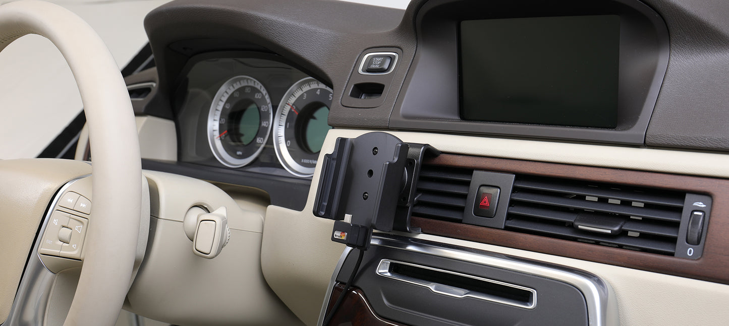 721121 - Aktív tartó USB-kábellel és szivargyújtó adapterrel