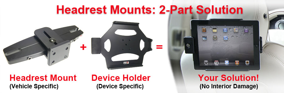 811100 - Headrest mount - Fejtámla tartó