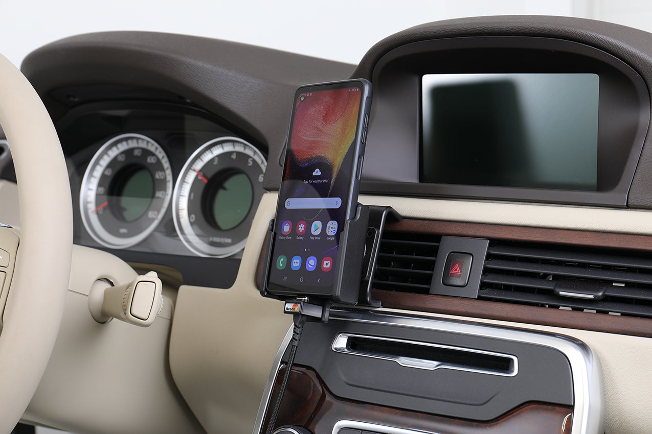 721179 - Aktív tartó USB-kábellel és szivargyújtó adapterrel