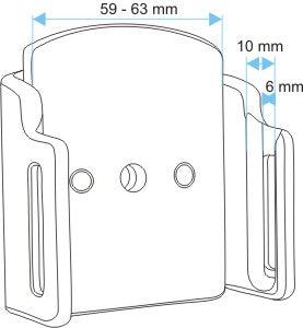 511431 - Passzív tartó csuklóval