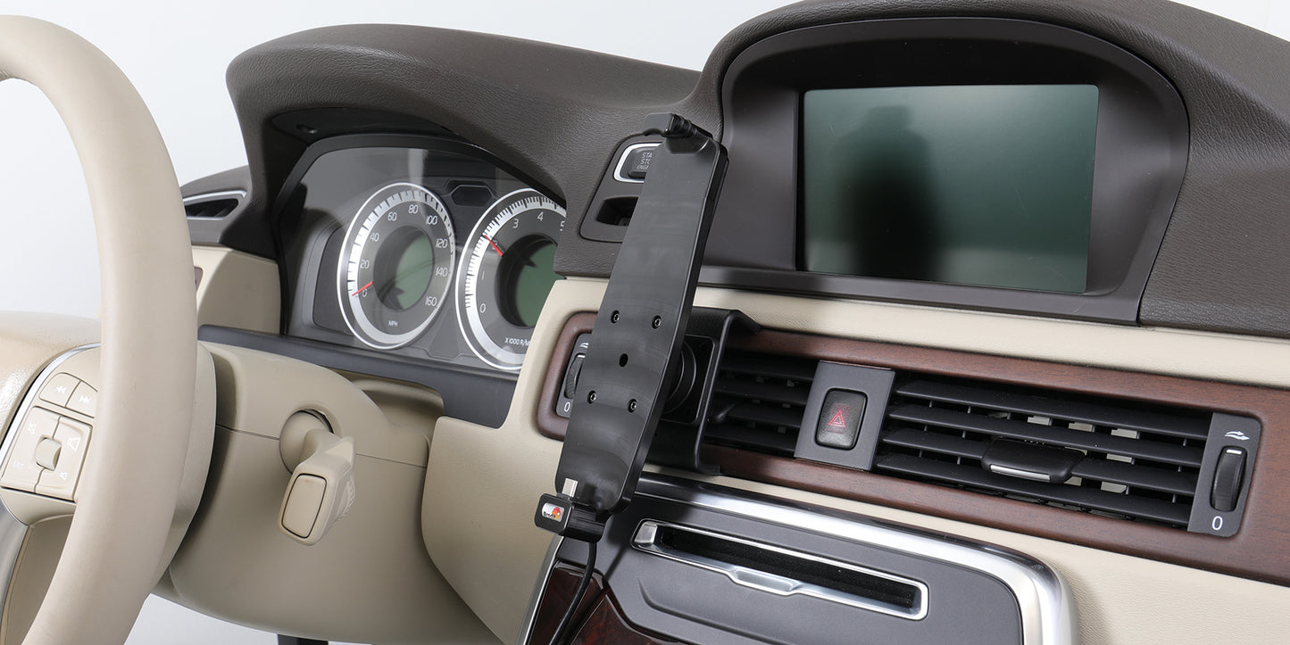 721218 - Aktív tartó USB-kábellel és szivargyújtó adapterrel