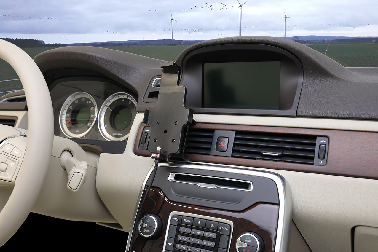 721091 - Aktív tartó USB-kábellel és szivargyújtó adapterrel