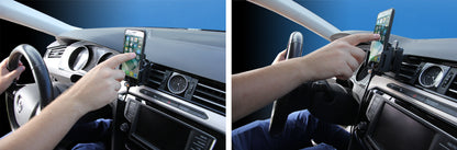 521666 - Aktív tartó USB-kábellel és szivargyújtó adapterrel