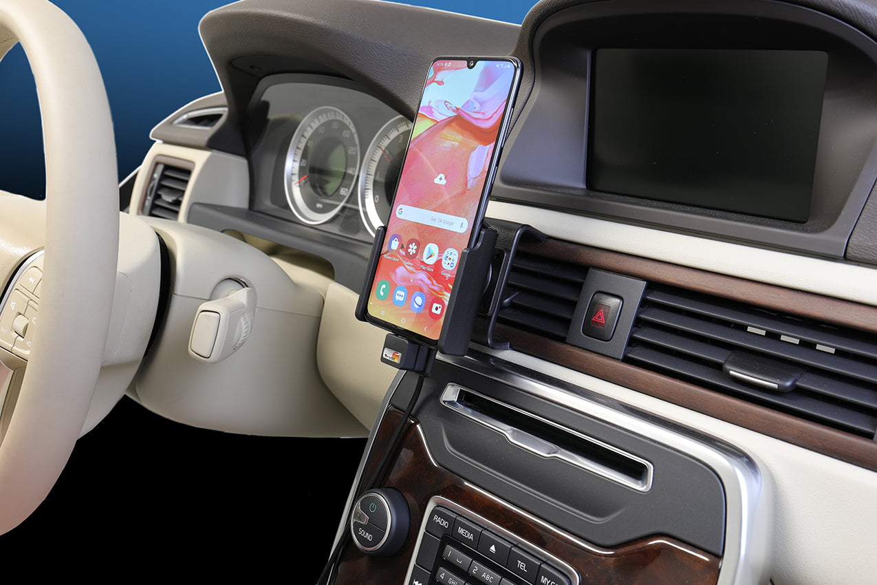 721143 - Aktív tartó USB-kábellel és szivargyújtó adapterrel