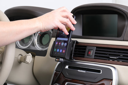 721178 - Aktív tartó USB-kábellel és szivargyújtó adapterrel