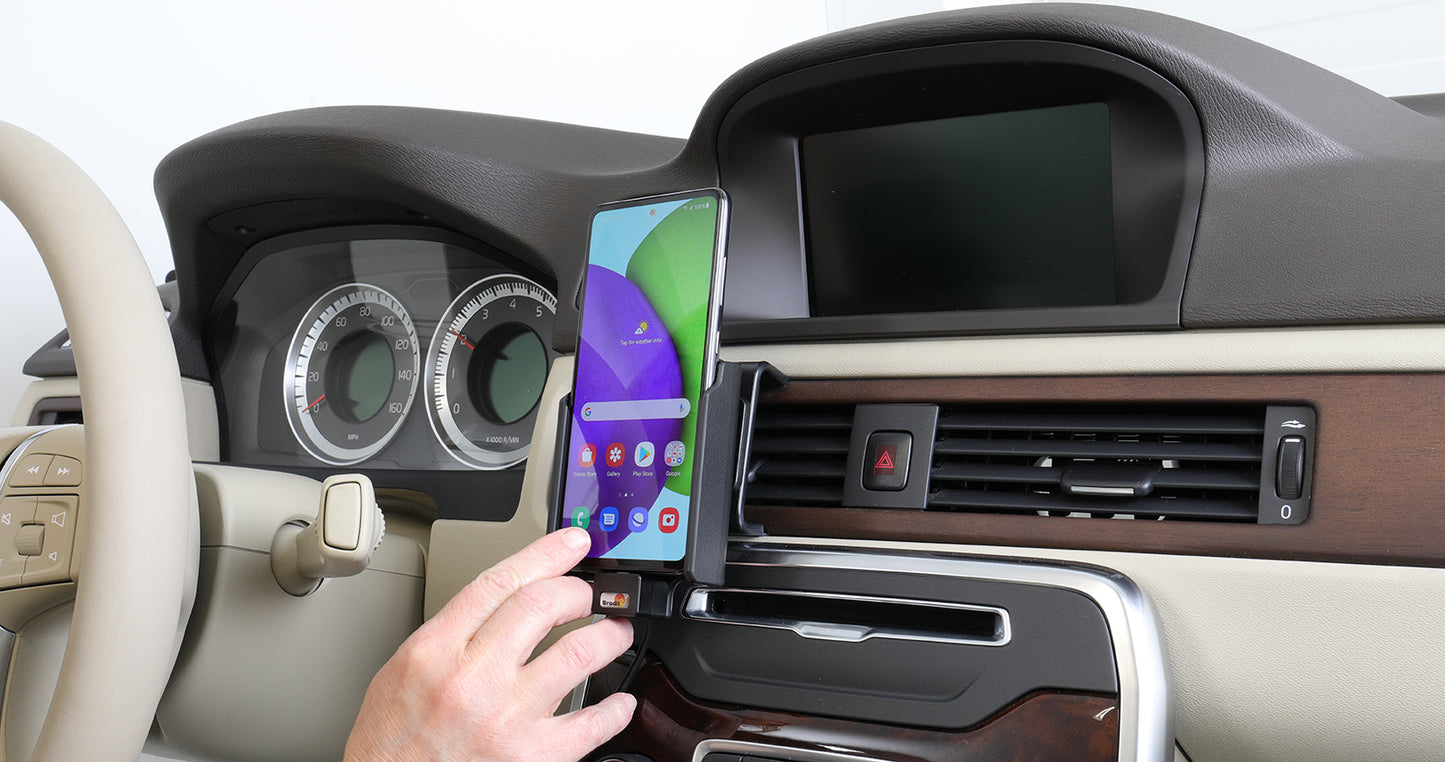 721256 - Aktív tartó USB-kábellel és szivargyújtó adapterrel