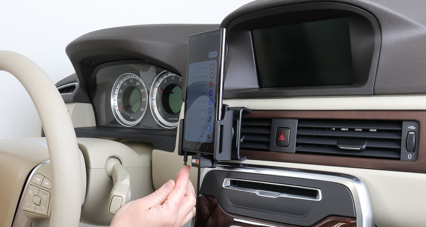 721295 - Aktív tartó USB-kábellel és szivargyújtó adapterrel