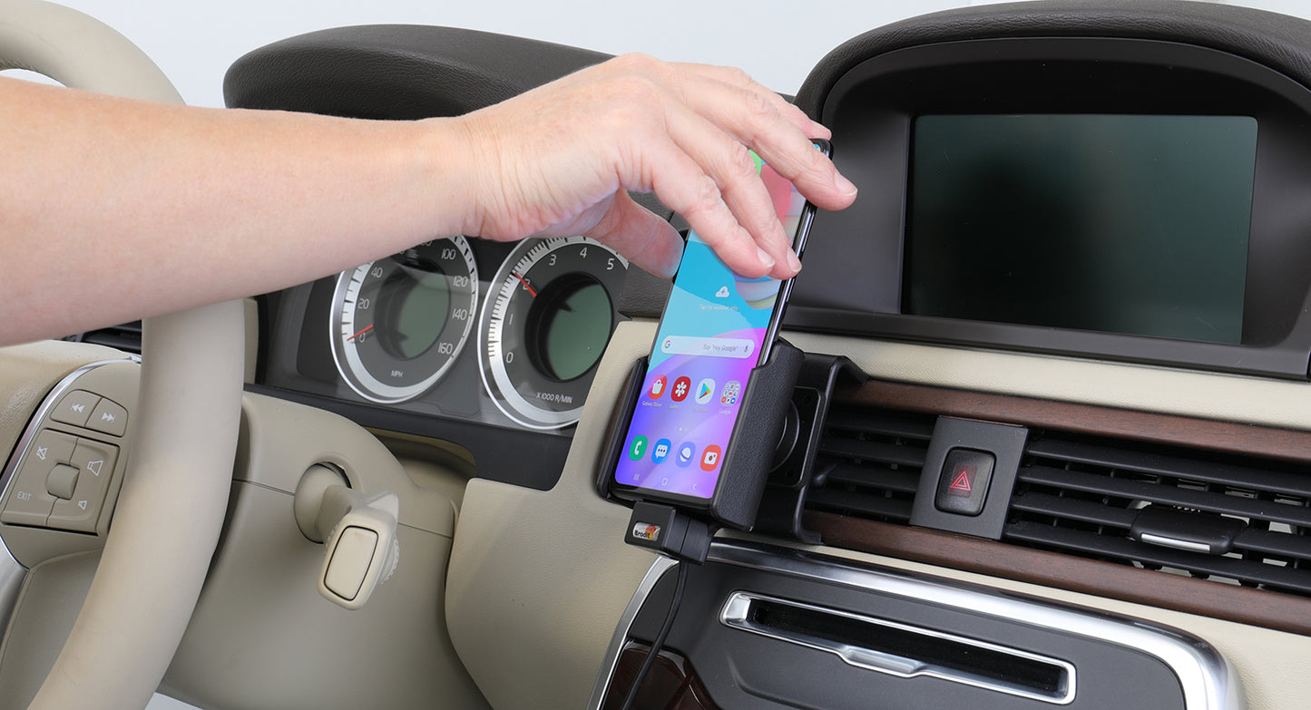 721220 - Aktív tartó USB-kábellel és szivargyújtó adapterrel